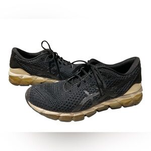 Asics Gel Quantum 360 5 Knit Black Athletic Shoes